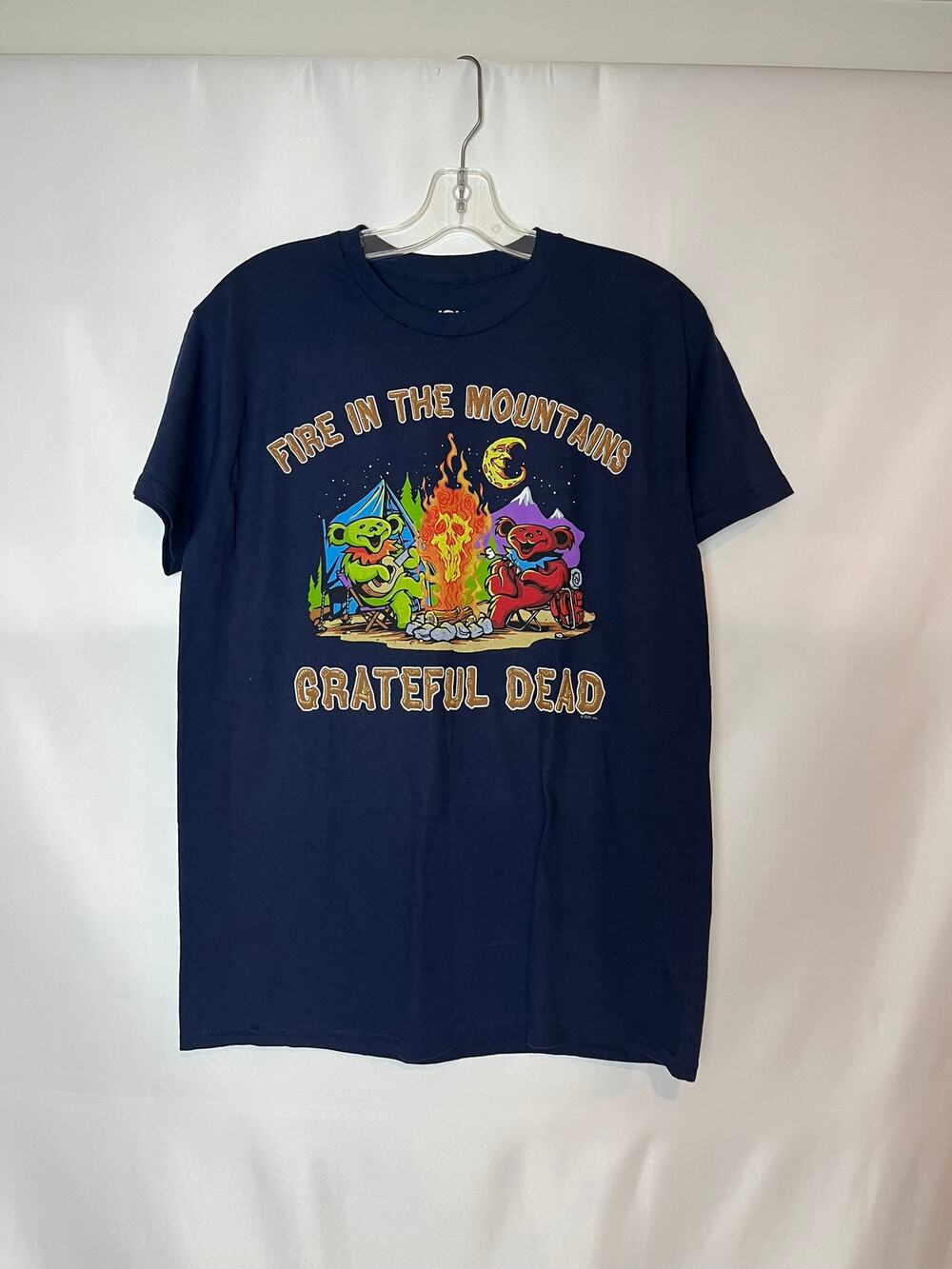 Grateful Dead Liquid Blue “Fire in the Mountain” Tee — M